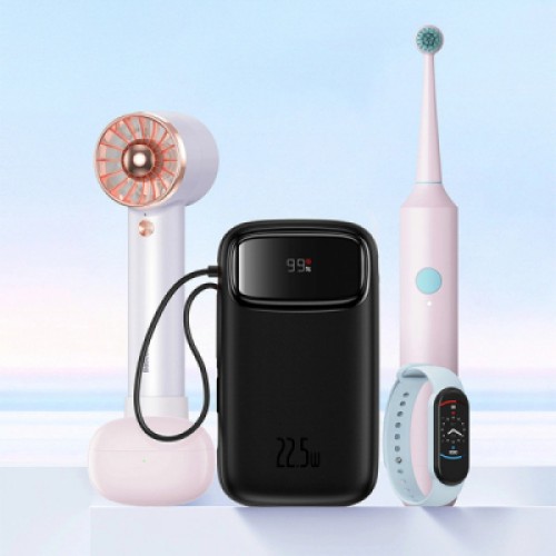 Батарея универсальная Baseus Qpow2 20000mAh 22.5W PD, QC/3.0, Black (P10055002113-00)