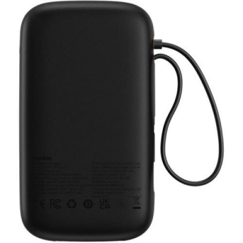 Батарея универсальная Baseus Qpow2 20000mAh 22.5W PD, QC/3.0, Black (P10055002113-00)