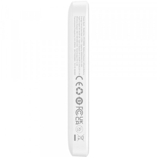 Батарея универсальная Baseus Magnetic Wireless Mini Air 6000mAh 20W PD, QC, Qi-15W, White (6932172641429)