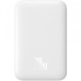Батарея универсальная Baseus Magnetic Wireless Mini Air 6000mAh 20W PD, QC, Qi-15W, White (6932172641429)