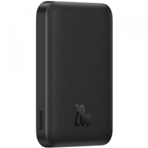 Батарея универсальная Baseus Magnetic Wireless Mini Air 6000mAh 20W PD, QC, Qi-15W, Black (P10059002113-00)