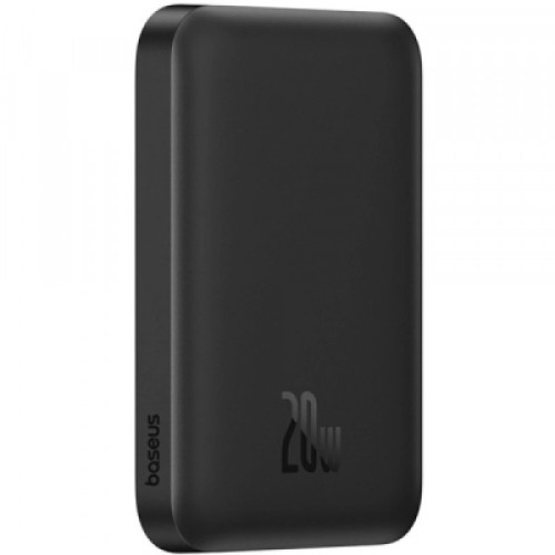 Батарея универсальная Baseus Magnetic Wireless Mini Air 6000mAh 20W PD, QC, Qi-15W, Black (P10059002113-00)
