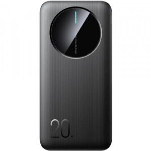 Батарея универсальная JOYROOM 20000mAh 12W 2xUSB-A, USB-C In/Out Black (JR-PBF14)