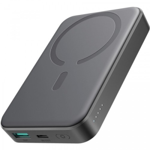 Батарея универсальная JOYROOM Magnetic Wireless 10000mAh 20W PD, QC, USB-C In/Out Black (JR-W020 / 6941237118455)