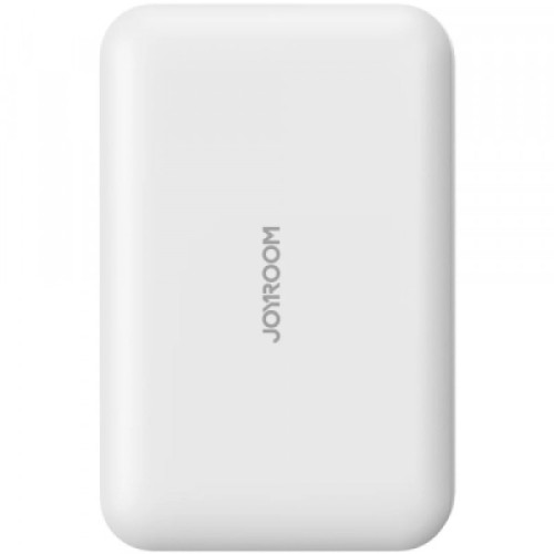 Батарея универсальная JOYROOM Magnetic Wireless 10000mAh 20W PD, QC, USB-C In/Out White (JR-W020 / 6941237119698)