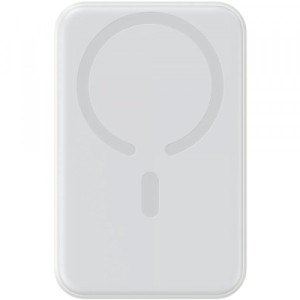 Батарея универсальная JOYROOM Magnetic Wireless 10000mAh 20W PD, QC, USB-C In/Out White (JR-W020 / 6941237119698)