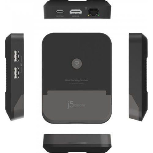 Порт-репликатор J5create Dock-Station Nintendo Switch (HDMI/PD/USB-A/USB-C/LAN) (JCD620-N) Порт-репликатор J5create Dock-Station Nintendo Switch (HDMI/PD/USB-A/USB-C/LAN) (JCD620-N)
