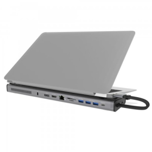 Порт-репликатор J5create Dock-Station USB-C 10Gbps, 12-in-1 (слот M2 NVMe/хаб/HDMI/DP/PD/картрид/LAN) (JCD552-N) Порт-репликатор J5create Dock-Station USB-C 10Gbps, 12-in-1 (слот M2 NVMe/хаб/HDMI/DP/PD/картрид/LAN) (JCD552-N)