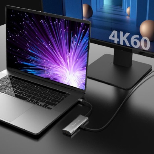 Порт-репликатор J5create Dock-Station USB-C 10Gbps, 7-in-1 (хаб/HDMI/PD/картридер) (JCD393-N) Порт-репликатор J5create Dock-Station USB-C 10Gbps, 7-in-1 (хаб/HDMI/PD/картридер) (JCD393-N)
