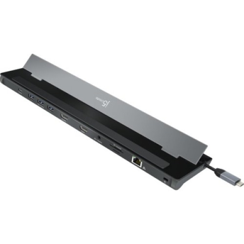 Порт-репликатор J5create Dock-Station USB-C 10-in-1 (HDMI/PD/USB-A/USB-C/LAN/картридер/audio) (JCD542-N) Порт-репликатор J5create Dock-Station USB-C 10-in-1 (HDMI/PD/USB-A/USB-C/LAN/картридер/audio) (JCD542-N)