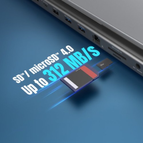 Порт-репликатор J5create Dock-Station USB-C 12-in-1 (HDMI/DP/PD/USB-A/USB-C/LAN/картридер/audio) (JCD554-N) Порт-репликатор J5create Dock-Station USB-C 12-in-1 (HDMI/DP/PD/USB-A/USB-C/LAN/картридер/audio) (JCD554-N)