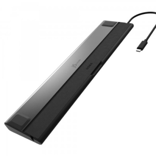 Порт-репликатор J5create Dock-Station USB-C 12-in-1 (HDMI/DP/PD/USB-A/USB-C/LAN/картридер/audio) (JCD554-N) Порт-репликатор J5create Dock-Station USB-C 12-in-1 (HDMI/DP/PD/USB-A/USB-C/LAN/картридер/audio) (JCD554-N)