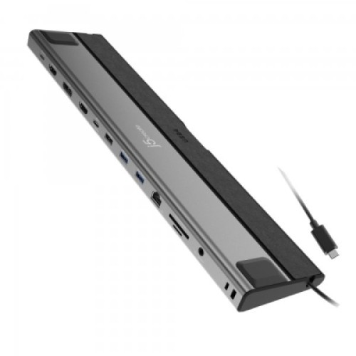 Порт-репликатор J5create Dock-Station USB-C 12-in-1 (HDMI/DP/PD/USB-A/USB-C/LAN/картридер/audio) (JCD554-N) Порт-репликатор J5create Dock-Station USB-C 12-in-1 (HDMI/DP/PD/USB-A/USB-C/LAN/картридер/audio) (JCD554-N)
