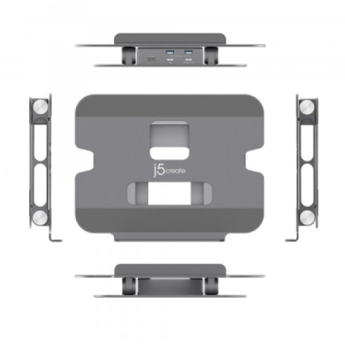 Порт-репликатор J5create Dock-Station USB-C 6-in-1 (HDMI/PD/USB-A/USB-C) (JTS327-N) Порт-репликатор J5create Dock-Station USB-C 6-in-1 (HDMI/PD/USB-A/USB-C) (JTS327-N)