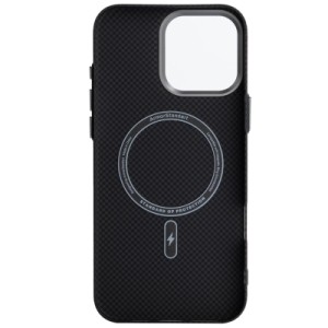 Чехол для мобильного телефона Armorstandart LikeCarbon2 MagCase Apple iPhone 15 Pro Max Kevlar Black (ARM88590)