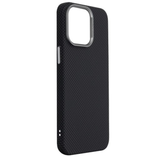 Чехол для мобильного телефона Armorstandart LikeCarbon2 MagCase Apple iPhone 15 Pro Max Kevlar Black (ARM88590)