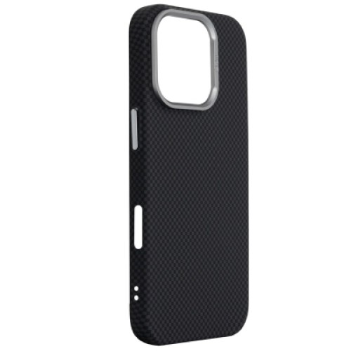 Чехол для мобильного телефона Armorstandart LikeCarbon2 MagCase Apple iPhone 16 Pro Kevlar Black (ARM88381)