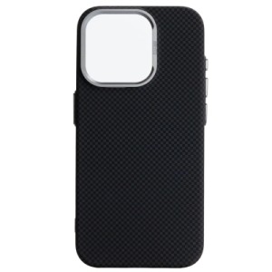 Чехол для мобильного телефона Armorstandart LikeCarbon2 MagCase Apple iPhone 16 Pro Kevlar Black (ARM88381)