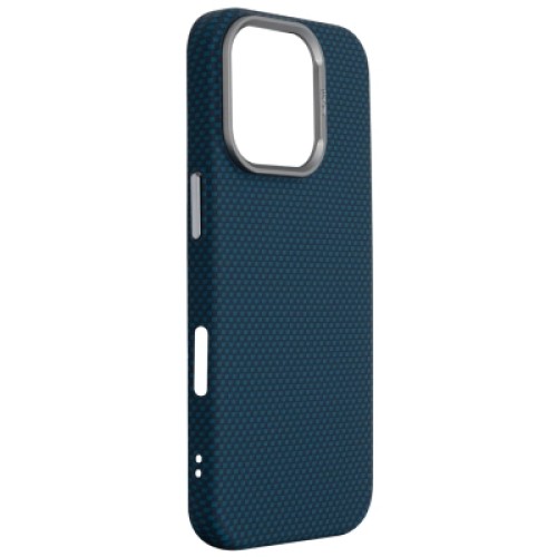 Чехол для мобильного телефона Armorstandart LikeCarbon2 MagCase Apple iPhone 16 Pro Kevlar Dark Blue (ARM88594)
