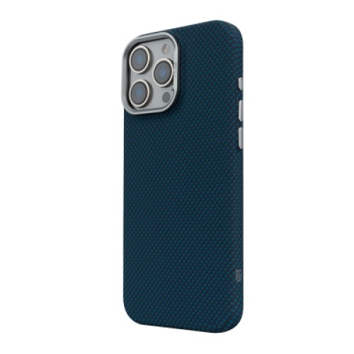 Чехол для мобильного телефона Armorstandart LikeCarbon2 MagCase Apple iPhone 16 Pro Kevlar Dark Blue (ARM88594)