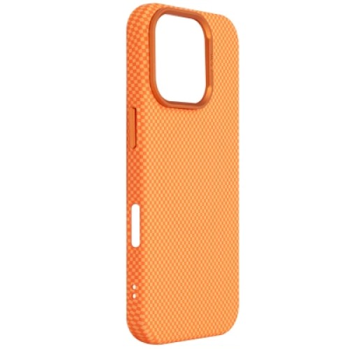 Чехол для мобильного телефона Armorstandart LikeCarbon2 MagCase Apple iPhone 16 Pro Kevlar Orange (ARM88596)