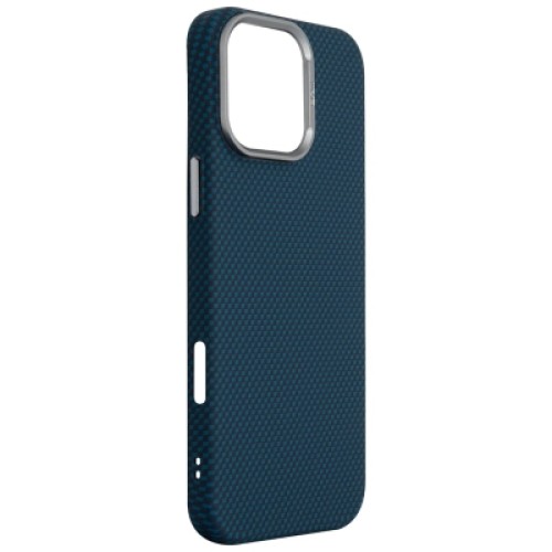 Чехол для мобильного телефона Armorstandart LikeCarbon2 MagCase Apple iPhone 16 Pro Max Kevlar Dark Blue (ARM88593)
