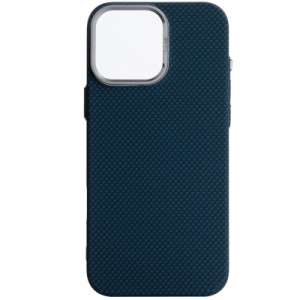 Чехол для мобильного телефона Armorstandart LikeCarbon2 MagCase Apple iPhone 16 Pro Max Kevlar Dark Blue (ARM88593)