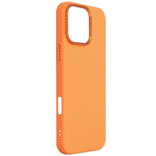Чехол для мобильного телефона Armorstandart LikeCarbon2 MagCase Apple iPhone 16 Pro Max Kevlar Orange (ARM88595)