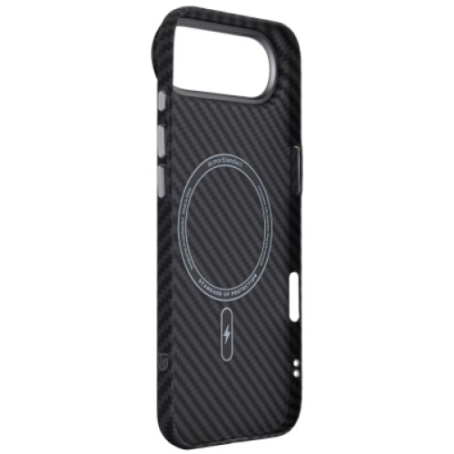 Чехол для мобильного телефона Armorstandart LikeCarbon2 MagCase Apple iPhone 17 Air Carbon Black (ARM86260)