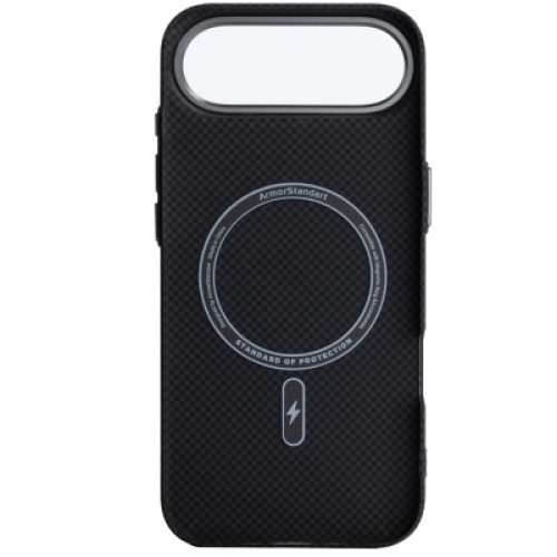 Чехол для мобильного телефона Armorstandart LikeCarbon2 MagCase Apple iPhone 17 Air Kevlar Black (ARM88380)