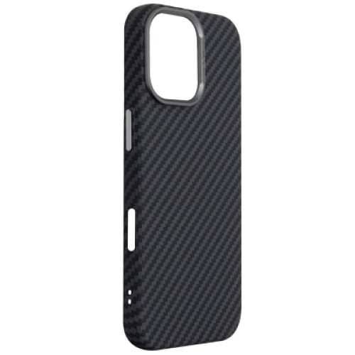 Чехол для мобильного телефона Armorstandart LikeCarbon2 MagCase Apple iPhone 17 Carbon Black (ARM86257)