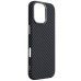 Чехол для мобильного телефона Armorstandart LikeCarbon2 MagCase Apple iPhone 17 Carbon Black (ARM86257)