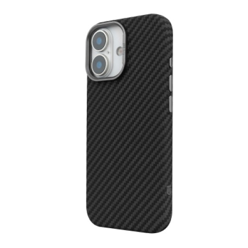 Чехол для мобильного телефона Armorstandart LikeCarbon2 MagCase Apple iPhone 17 Carbon Black (ARM86257)