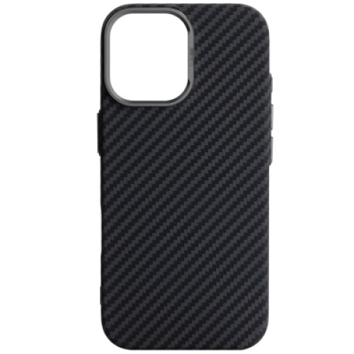 Чехол для мобильного телефона Armorstandart LikeCarbon2 MagCase Apple iPhone 17 Carbon Black (ARM86257)