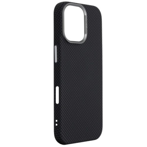 Чехол для мобильного телефона Armorstandart LikeCarbon2 MagCase Apple iPhone 17 Kevlar Black (ARM88379)