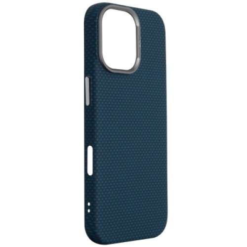 Чехол для мобильного телефона Armorstandart LikeCarbon2 MagCase Apple iPhone 17 Kevlar Dark Blue (ARM88613)