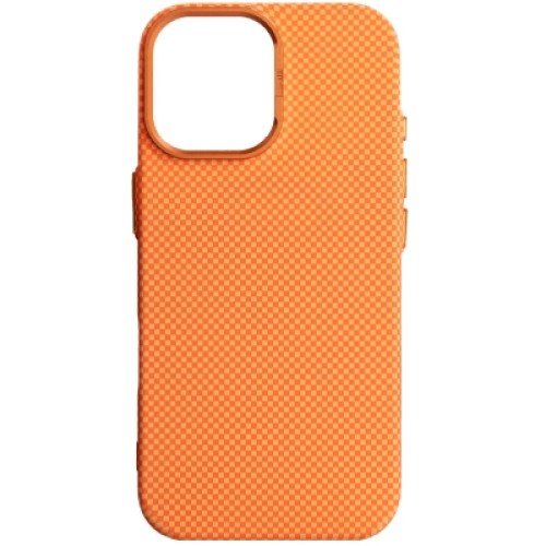 Чехол для мобильного телефона Armorstandart LikeCarbon2 MagCase Apple iPhone 17 Kevlar Orange (ARM88614)
