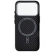 Чехол для мобильного телефона Armorstandart LikeCarbon2 MagCase Apple iPhone 17 Pro Carbon Black (ARM86258)