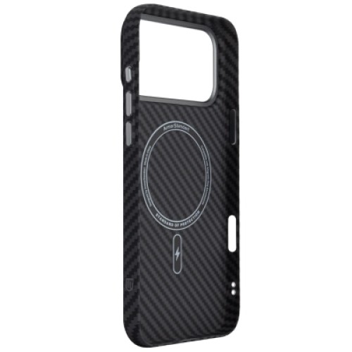 Чехол для мобильного телефона Armorstandart LikeCarbon2 MagCase Apple iPhone 17 Pro Max Carbon Black (ARM86259)