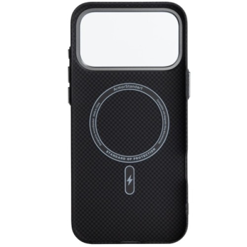 Чехол для мобильного телефона Armorstandart LikeCarbon2 MagCase Apple iPhone 17 Pro Max Kevlar Black (ARM88377)