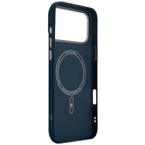 Чехол для мобильного телефона Armorstandart LikeCarbon2 MagCase Apple iPhone 17 Pro Max Kevlar Dark Blue (ARM88553)
