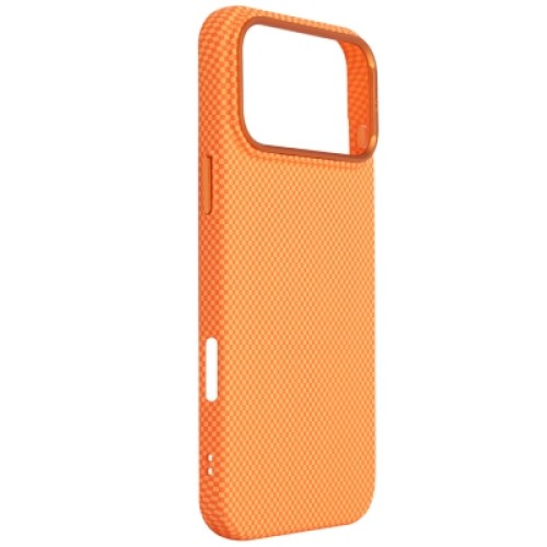 Чехол для мобильного телефона Armorstandart LikeCarbon2 MagCase Apple iPhone 17 Pro Max Kevlar Orange (ARM88555)