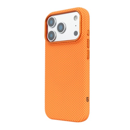 Чехол для мобильного телефона Armorstandart LikeCarbon2 MagCase Apple iPhone 17 Pro Max Kevlar Orange (ARM88555)