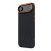 Чехол для мобильного телефона Armorstandart LikeCarbon2 SE MagCase Apple iPhone 17 Air Black Orange (ARM89155)