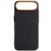 Чехол для мобильного телефона Armorstandart LikeCarbon2 SE MagCase Apple iPhone 17 Air Black Orange (ARM89155)
