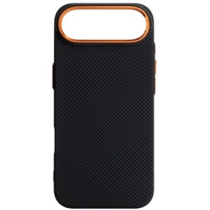 Чехол для мобильного телефона Armorstandart LikeCarbon2 SE MagCase Apple iPhone 17 Air Kevlar Black Orange (ARM89166)