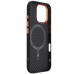 Чехол для мобильного телефона Armorstandart LikeCarbon2 SE MagCase Apple iPhone 17 Black Orange (ARM89160)