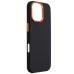 Чехол для мобильного телефона Armorstandart LikeCarbon2 SE MagCase Apple iPhone 17 Kevlar Black Orange (ARM89163)