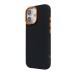 Чехол для мобильного телефона Armorstandart LikeCarbon2 SE MagCase Apple iPhone 17 Kevlar Black Orange (ARM89163)