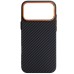 Чехол для мобильного телефона Armorstandart LikeCarbon2 SE MagCase Apple iPhone 17 Pro Max Black Orange (ARM89162)